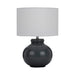 Buy Table Lamps Australia Olga 1 Light Table Lamp Grey & White - OLGA TL-GY+WH