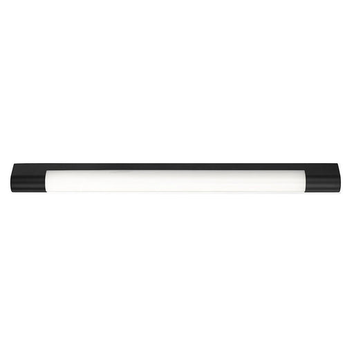 Buy Bathroom Vanity Lights Australia Oras LED Wall Light 18W 665mm IP44 Tri-Colour Black & Opal - ORAS 18.665-BK3C