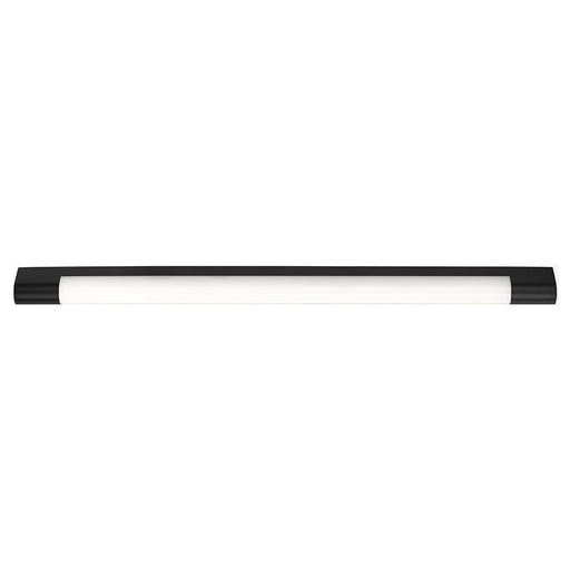 Buy Bathroom Vanity Lights Australia Oras LED Wall Light 24W 975mm IP44 Tri-Colour Black & Opal - ORAS 24.975-BK3C
