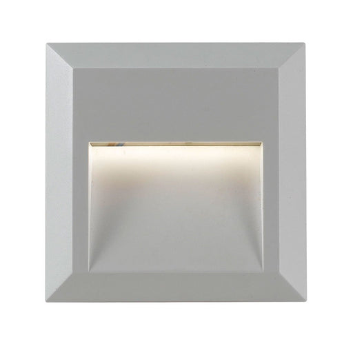 Buy Outdoor Step Lights Australia Prima Square LED Step Light 1W 4000K IP65 Silver - PRIMA EX.SQ-SL