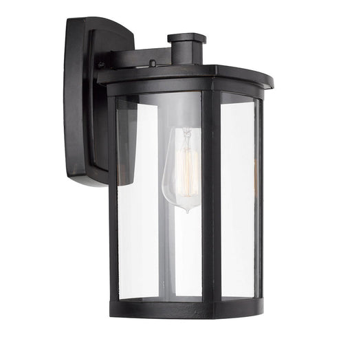 Buy Exterior Wall Lights Australia Reese 1 Light Wall Light 135mm IP44 Black - REESE EX135-BK