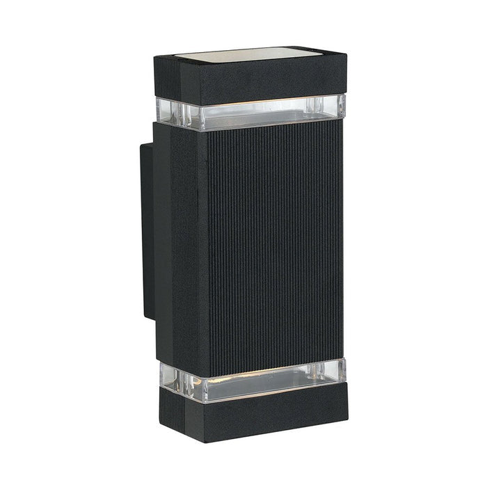 Buy Up / Down Wall Lights Australia Roland Up-Down Wall Light IP44 Black - ROLAND EX2-BK
