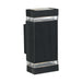 Buy Up / Down Wall Lights Australia Roland Up-Down Wall Light IP44 Black - ROLAND EX2-BK