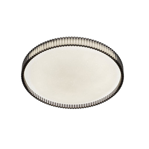 Buy LED Oyster Lights Australia Rosario LED Oyster Light 18W 300mm Tri-Colour Smoke & White - ROSARIO OY30-SM