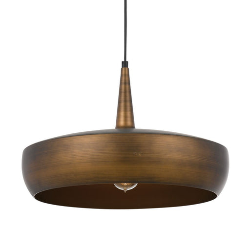 Buy Pendant Lights Australia Sabra 1 Light Pendant 450mm Copper - SABRA PE45-ACCP