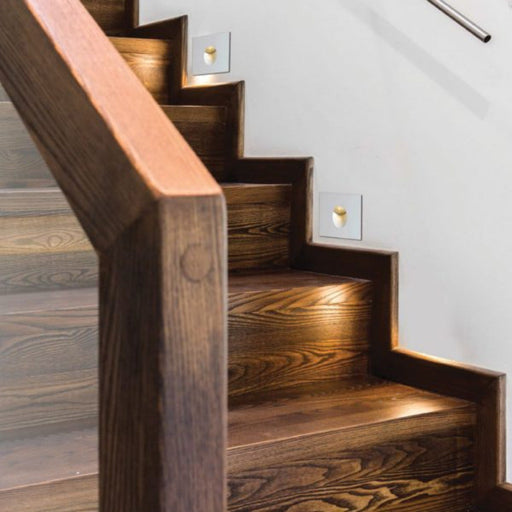 Buy Step Lights Australia Snap Square LED Stair Light 3W 4000K White - SNAP SQ-WH