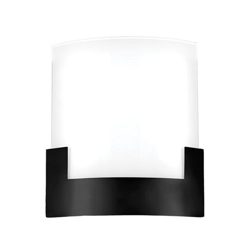 Buy Wall Sconce Australia Solita LED Wall Lamp 12W Dimmable 200mm Tri-Colour Black, Frost - SOLITA WB20-BK