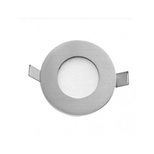 Buy Recessed Downlights Australia Stow Round LED Downlight 3W 90mm 5000K Nickel - STOW RD-NK.850