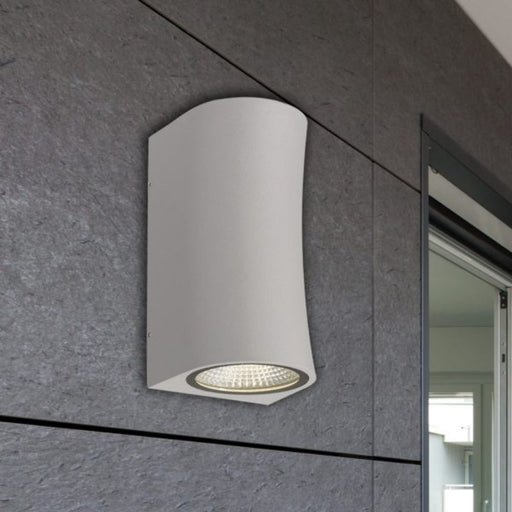 Buy Up / Down Wall Lights Australia Vita LED Up-Down Wall Light Tri-Colour IP44 Silver - VITA EX2-SL