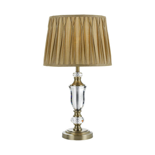 Buy Table Lamps Australia Wilton 1 Light Table Lamp Antique Brass, Gold - WILTON TL-ABGD