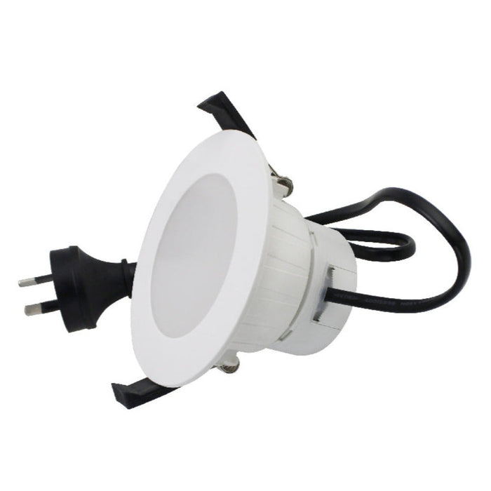 Buy Recessed Downlights Australia Roystar Round Dimmable LED Downlight White 9W TRI Colour Flat Face - 202619N
