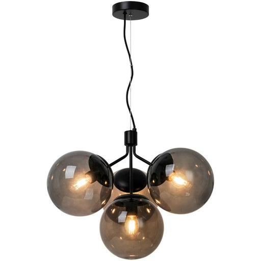 Buy Pendant Lights Australia Ivona Pendant 4 Lights Black Metal - 2112153003