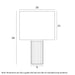 Buy Table Lamps Australia JACONA Table Lamp Pine - JACONA TL-PN