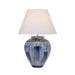 Buy Table Lamps Australia Jamie Table Lamp Ceramic/Blue - JAMIE TL-BLWH