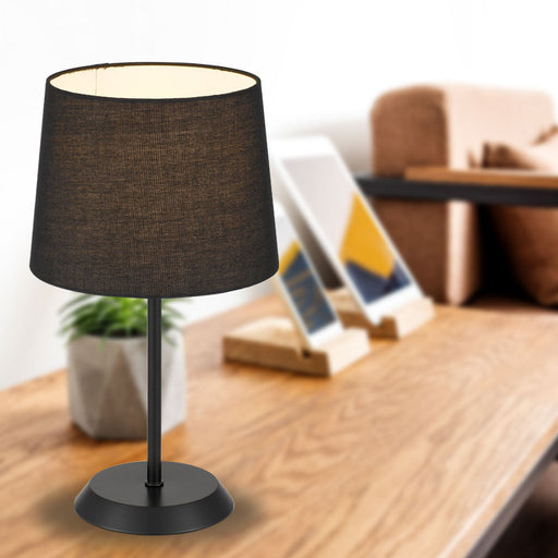 Buy Table Lamps Australia Jaxon 1 Light Table Lamp Black - JAXON TL-BK