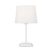 Buy Table Lamps Australia Jaxon 1 Light Table Lamp White - JAXON TL-WH