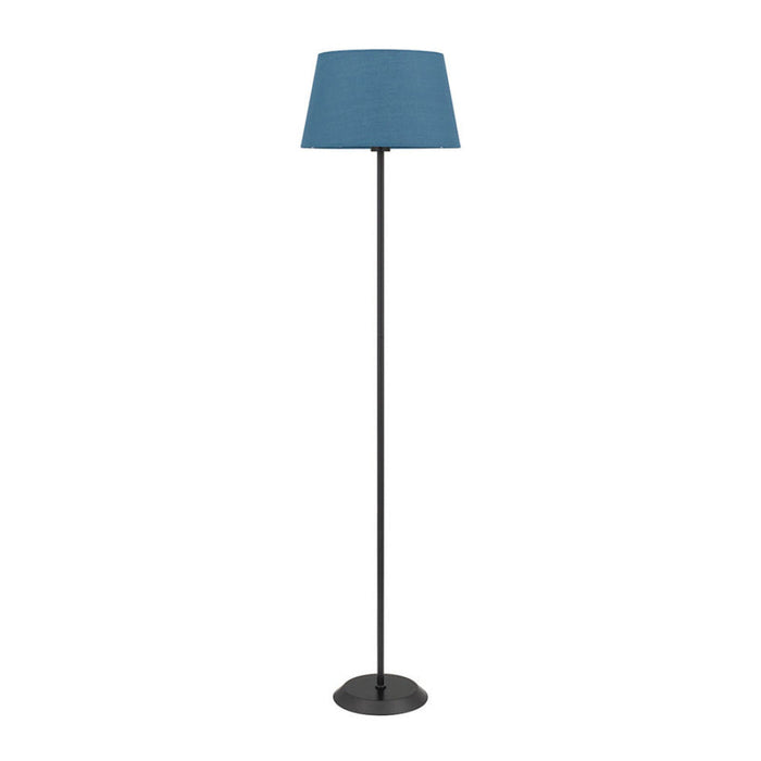 Buy Floor Lamps Australia Jaxon 1 Light  Floor Lamp Black & Blue - JAXON FL-BKBL