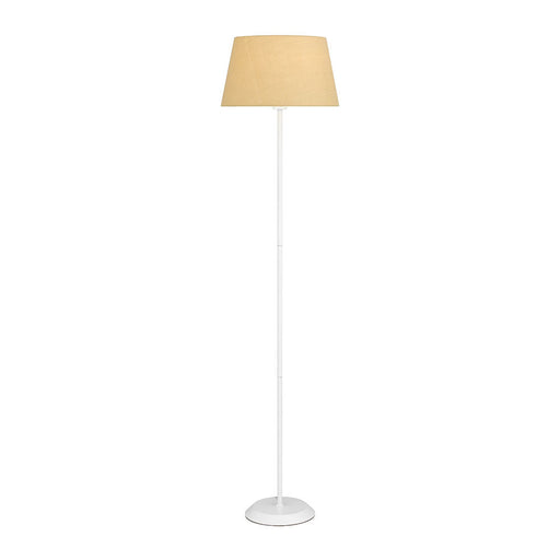 Buy Floor Lamps Australia Jaxon 1 Light  Floor Lamp White & Wheat - JAXON FL-WHWT