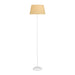 Buy Floor Lamps Australia Jaxon 1 Light  Floor Lamp White & Wheat - JAXON FL-WHWT