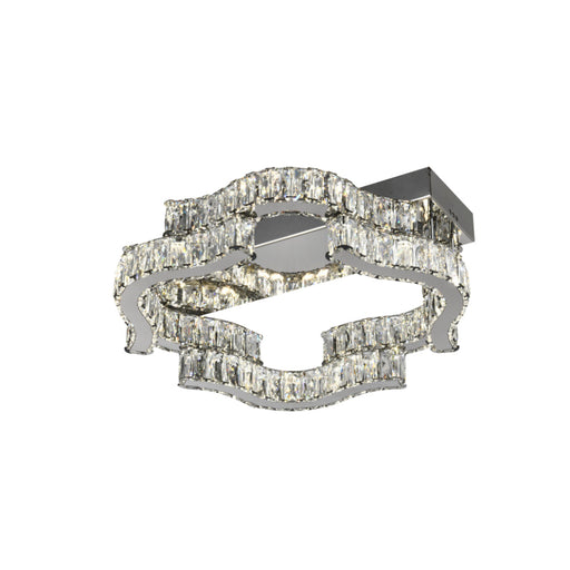 Buy Semi-Flush Mount Lights Australia JURA Semi-Flush Mount Light W400mm Chrome 3CCT - JURA CTC40-CH3C