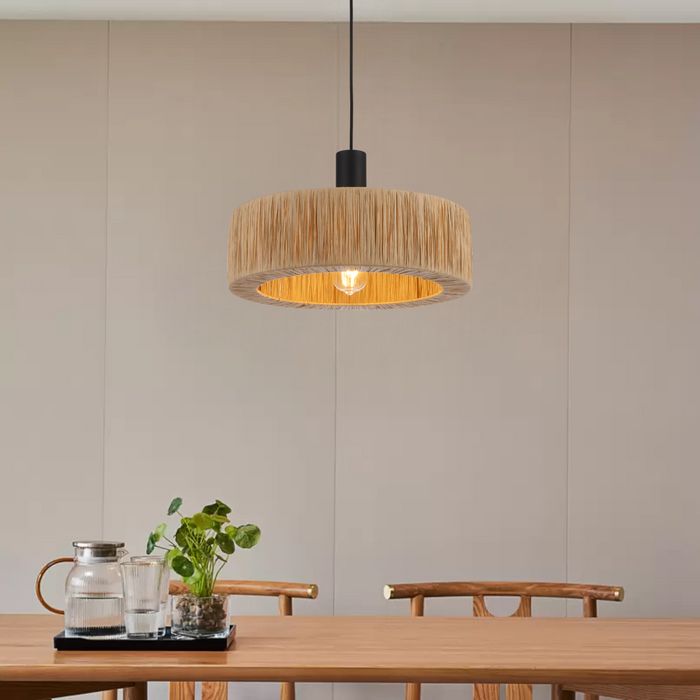 Katrin Pendant Black & Natural - KATRIN PE-BKNAT