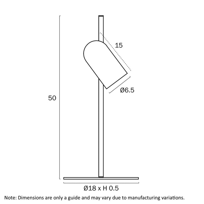 Kindle Table Lamp - KINDLE TL-BK