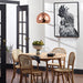 Buy Pendant Lights Australia KOPER Copper Plated 1 Light Pendant Wine Glass Shape - KOPER1