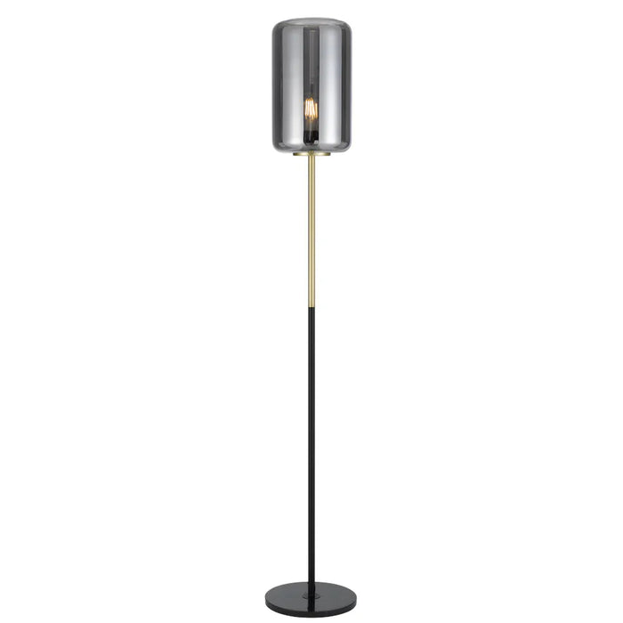 Buy Floor Lamps Australia Korova Floor Lamp Smoke Metal - KOROVA FL-BRSSM