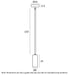 Buy Mini Pendants Australia Kudo Mini Pendant Light Black - KUDO PE15-BK