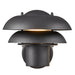 Buy Exterior Wall Lights Australia Kurnos Exterior Wall Light W200mm Black Metal - 2118061003
