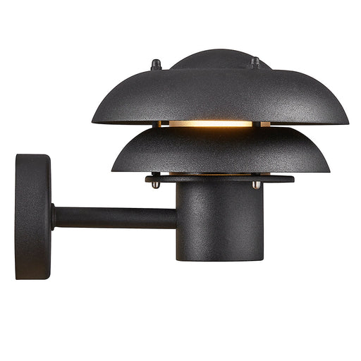 Buy Exterior Wall Lights Australia Kurnos Exterior Wall Light W200mm Black Metal - 2118061003