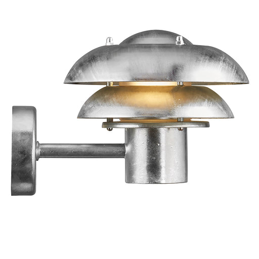 Buy Exterior Wall Lights Australia Kurnos Exterior Wall Light W200mm Galvanized - 2118061031