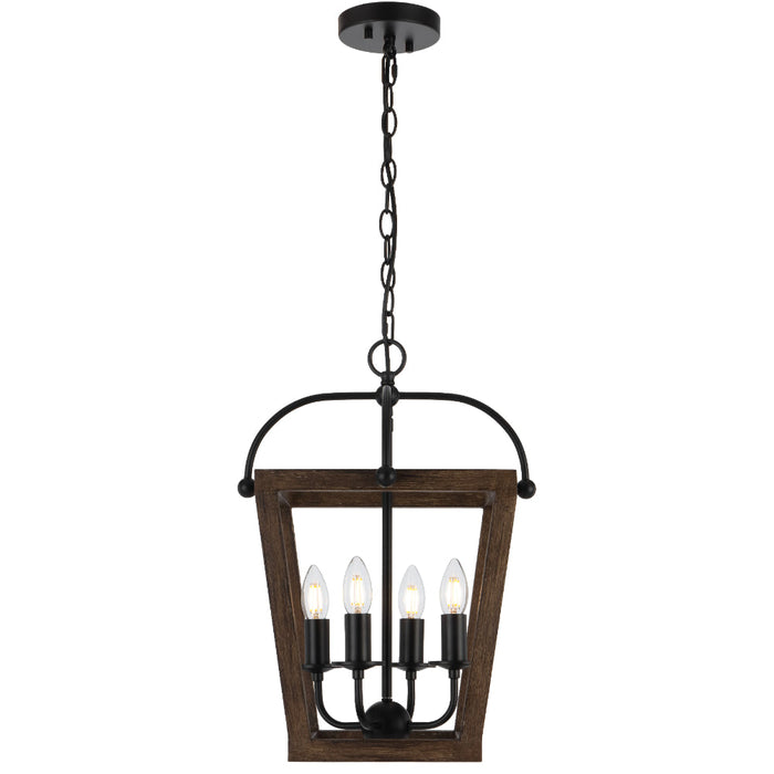 Lacota 4 Light Pendant Black - LACOTA PE4-BK