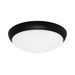 Buy LED Oyster Lights Australia Lancer 27W LED Oyster Light Black 3000K - LANC27WLED3000KBLK