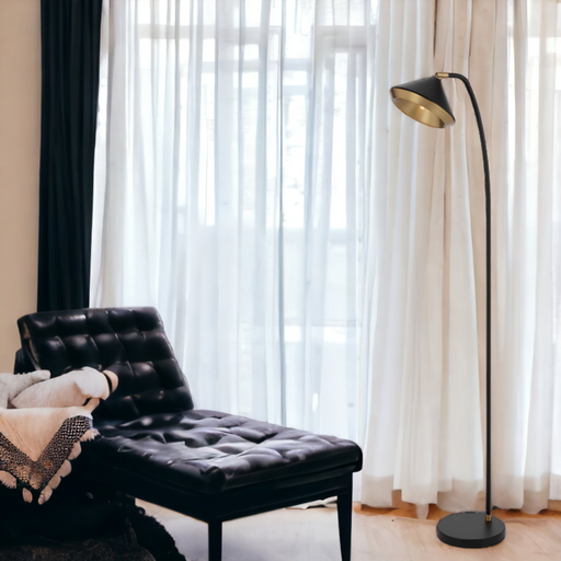 Buy Floor Lamps Australia LARSON Floor Lamp Black - LARSON FL-BK
