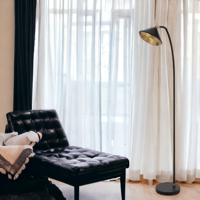 Buy Floor Lamps Australia LARSON Floor Lamp Black - LARSON FL-BK