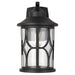Buy Outdoor Wall Lanterns Australia Lenore Outdoor Wall Lantern W185mm Black - LENORE EX215-BK