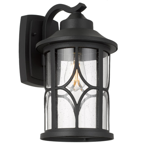 Buy Outdoor Wall Lanterns Australia Lenore Outdoor Wall Lantern W185mm Black - LENORE EX215-BK
