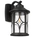 Buy Outdoor Wall Lanterns Australia Lenore Outdoor Wall Lantern W185mm Black - LENORE EX215-BK