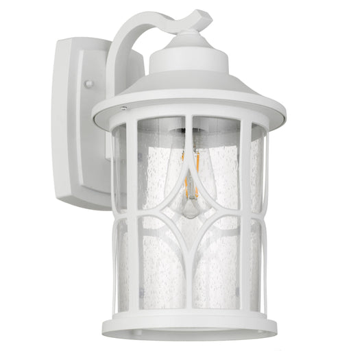Buy Outdoor Wall Lanterns Australia Lenore Outdoor Wall Lantern W185mm White - LENORE EX215-WH