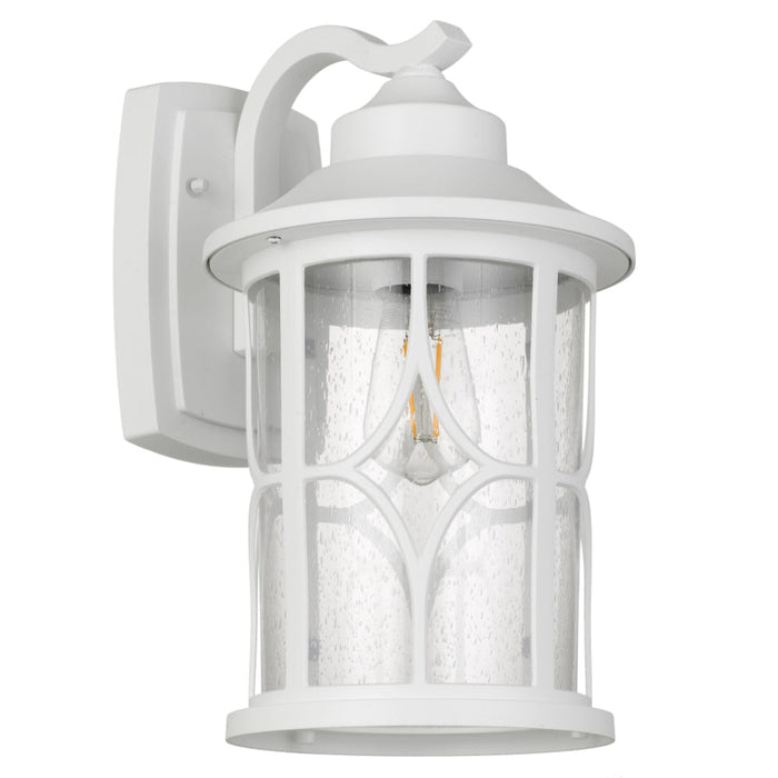 Buy Outdoor Wall Lanterns Australia Lenore Outdoor Wall Lantern W185mm White - LENORE EX215-WH