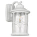 Buy Outdoor Wall Lanterns Australia Lenore Outdoor Wall Lantern W185mm White - LENORE EX215-WH