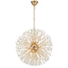 Buy Pendant Lights Australia LERIDA Pendant 9 Lights Gold Clear - LERIDA PE9-GD