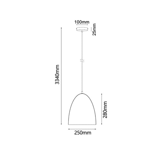 Buy Pendant Lights Australia LIGNA Cherry Black Walnut 1 Light Pendant Oblong Shape - LIGNA03