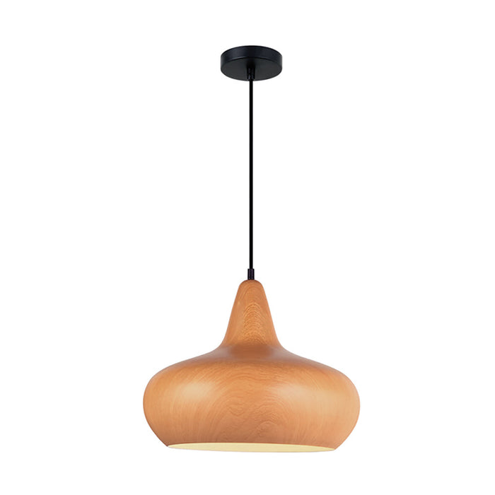 Buy Pendant Lights Australia LIGNA Cherry Golden Oak 1 Light Pendant Wine Glass Shape - LIGNA05