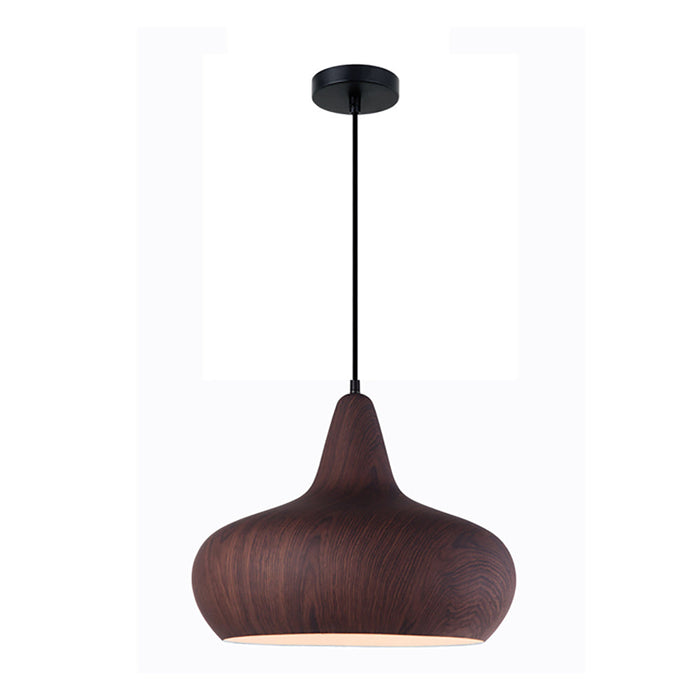 Buy Pendant Lights Australia LIGNA Cherry Black Walnut 1 Light Pendant Wine Glass Shape - LIGNA06