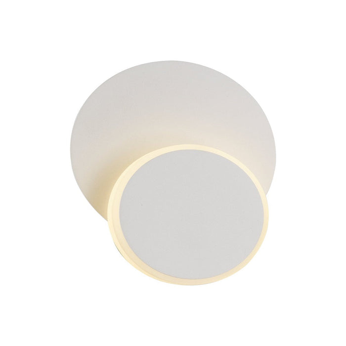 Lima Round Wall Light White Aluminium 3CCT - LIMA1