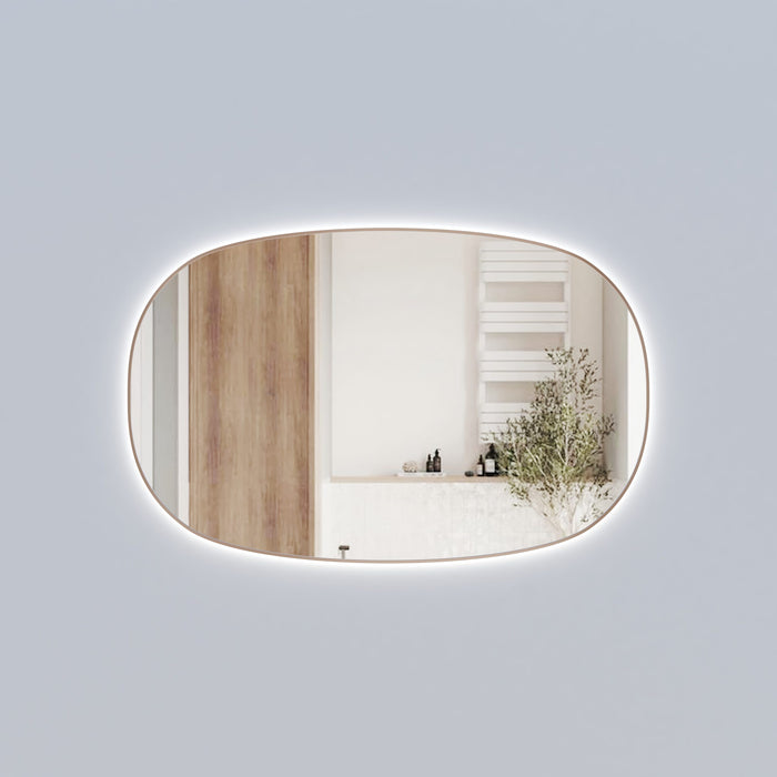 Valmont Horizontal 1400mm LED Mirror Brushed Bronze - LMVAL-1400-BZ