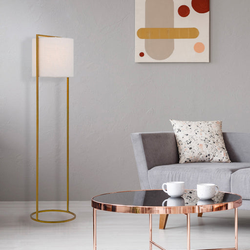 Buy Floor Lamps Australia Loftus Floor Lamp Antique Gold Iron - LOFTUS FL-AGIV