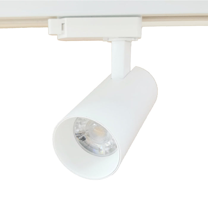 Logik LED Track Light 12W TRI Colour White - LOGIK TS55.3-WH